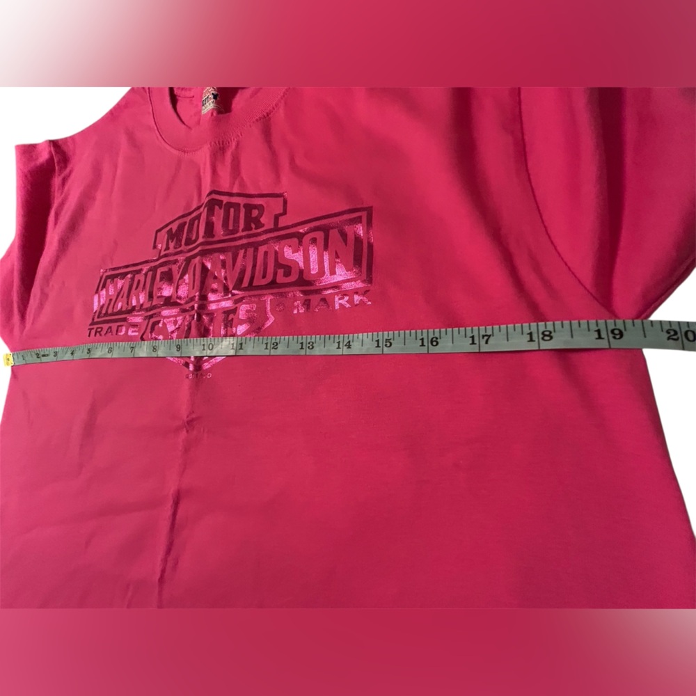 Harley-Davidson Pink Short Sleeve Tee - Picture 4 of 9